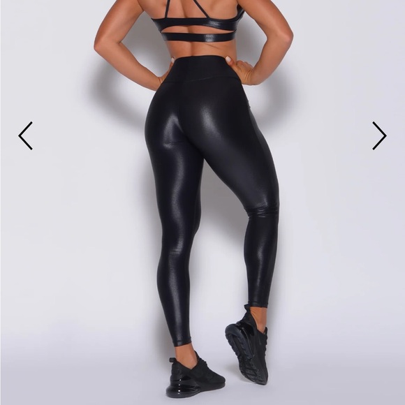 Bombshell Sportswear Gloss Leggings, Black - Picture 6 of 12